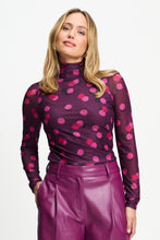 Afbeelding in Gallery-weergave laden, Turtleneck Romi Mesh Disco Dots