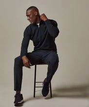 Afbeelding in Gallery-weergave laden, PULLOVER HALFZIP NAVY