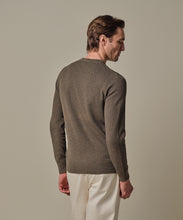 Afbeelding in Gallery-weergave laden, PULLOVER CREW NECK BROWN