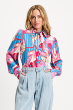 Afbeelding in Gallery-weergave laden, Blouse Urban Flora Stripe