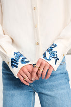 Afbeelding in Gallery-weergave laden, Blouse White Sequins Matchpoint
