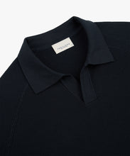 Afbeelding in Gallery-weergave laden, POLO OPEN COLLAR SS NAVY