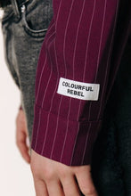 Afbeelding in Gallery-weergave laden, Blouse Cropped Aliya Striped