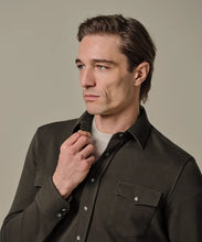 Afbeelding in Gallery-weergave laden, OVERSHIRT WESTERN BRWN