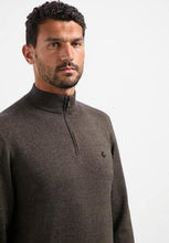 Afbeelding in Gallery-weergave laden, Pullover Half Zip 2 Coloured Melang