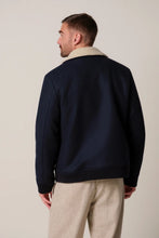 Afbeelding in Gallery-weergave laden, OUTERW BOMBER WOOL NAVY