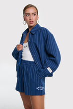 Afbeelding in Gallery-weergave laden, Bomber ladies woven clean striped