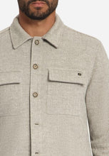 Afbeelding in Gallery-weergave laden, Overshirt Full Button Solid Jacquar