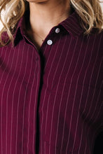 Afbeelding in Gallery-weergave laden, Blouse Cropped Aliya Striped