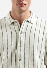 Afbeelding in Gallery-weergave laden, Shirt Short Sleeve Dobby 2Tone Stri