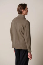Afbeelding in Gallery-weergave laden, OVERSHIRT SHIRT SUEDE TAUPE