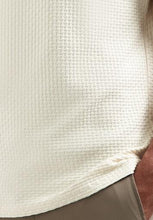 Afbeelding in Gallery-weergave laden, T-Shirt Crewneck Relief Jacquard Bl