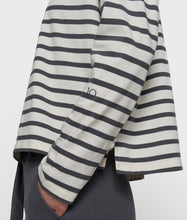 Afbeelding in Gallery-weergave laden, boat neck top stripes
