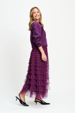 Afbeelding in Gallery-weergave laden, Skirt Bella Dark Plum