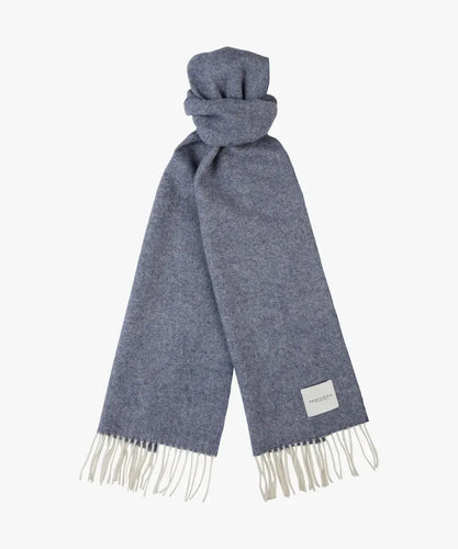 SCARF LAMBSWOOL MID BLUE