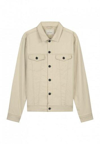 Trucker Jacket Twill Knit