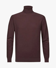 Afbeelding in Gallery-weergave laden, PULLOVER ROLL NECK DUSTY BORDO
