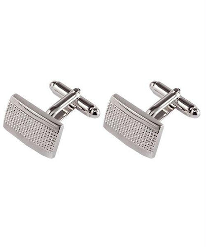 CUFFLINK RHODIUM RELIEF