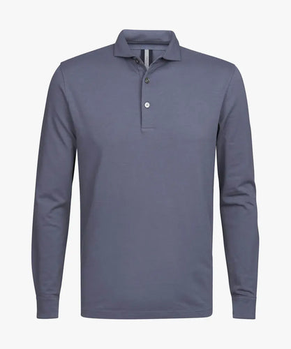 POLO LONG SLEEVE BLUE