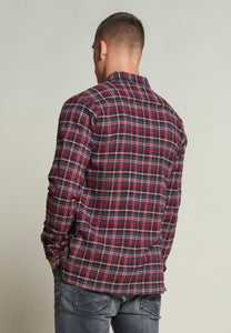 Overshirt Brushed Flannel Che