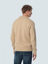 Afbeelding in Gallery-weergave laden, Pullover Half Zipper Solid Jacquard