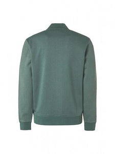 Sweater Full Zipper Block Jacquard